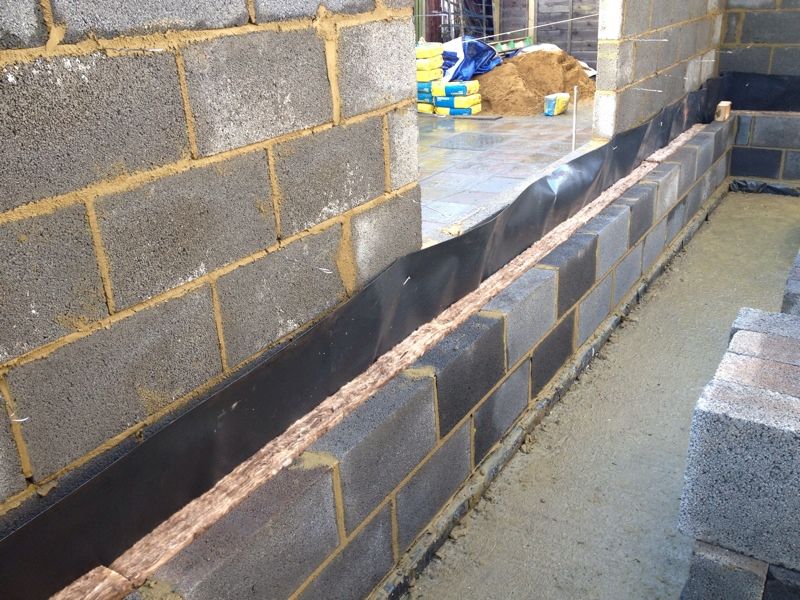 Pavingexpert The Brew Cabin TopicPatio above dpc level